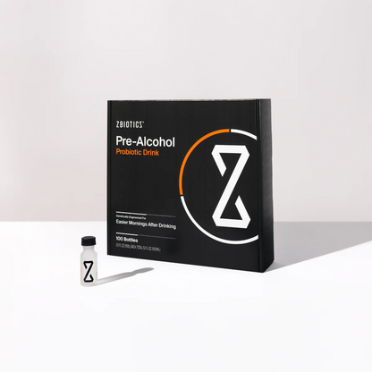 ZBiotics — Feel Better After Drinking, Wake Up Refreshed, Science-Backed, Patented Probiotic for Easier Mornings, Travel-Friendly, 6-Pack of 0.5 Fl Oz Bottles